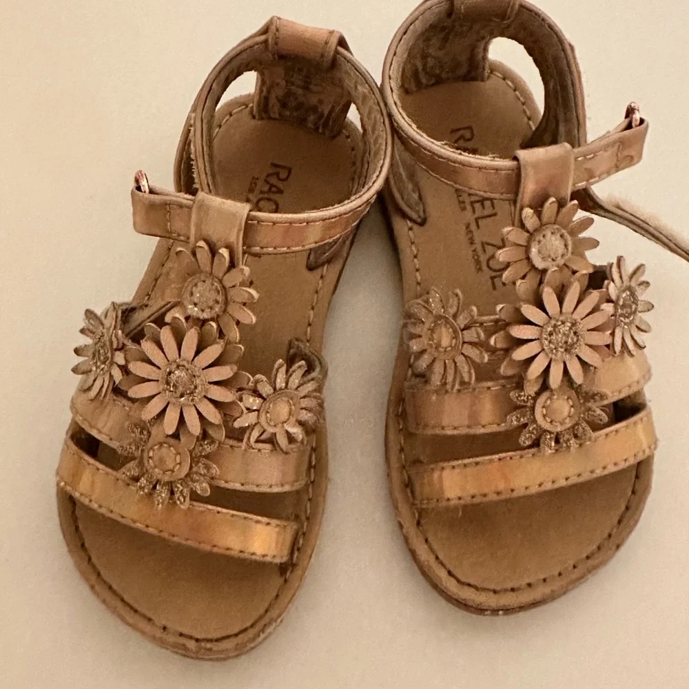 Rachel Zoe Kids Tan Sandals Toddler Girl Size 6